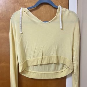 Cropped hoodie